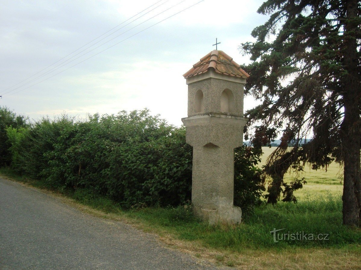 Litovel - tormento de pedra de Deus no cemitério - Foto: Ulrych Mir.