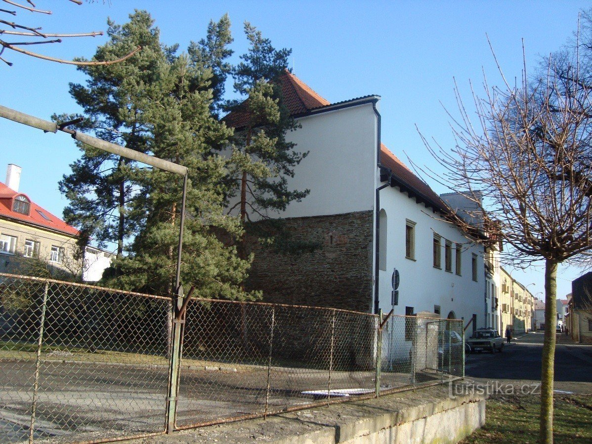 Litovel-Bibliothèque municipale-Hôpital du Liechtenstein-Photo : Ulrych Mir.