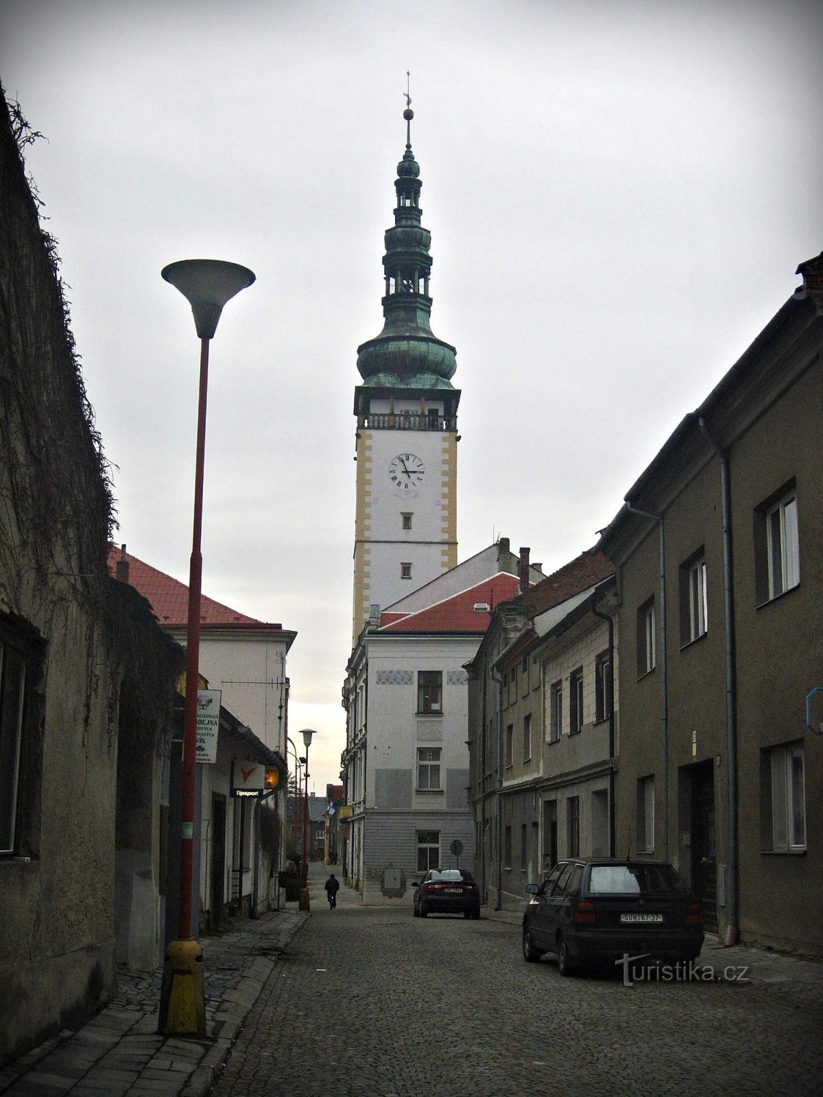 Το δημαρχείο του Litovel και ο πύργος του