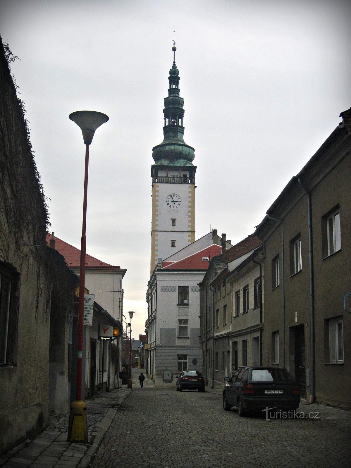 Litovel town hall and its tower