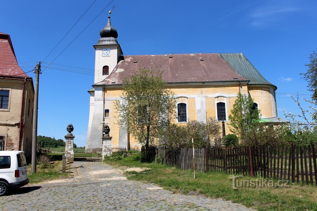 Lobendava, Igreja da Visitação de Nossa Senhora do Sul