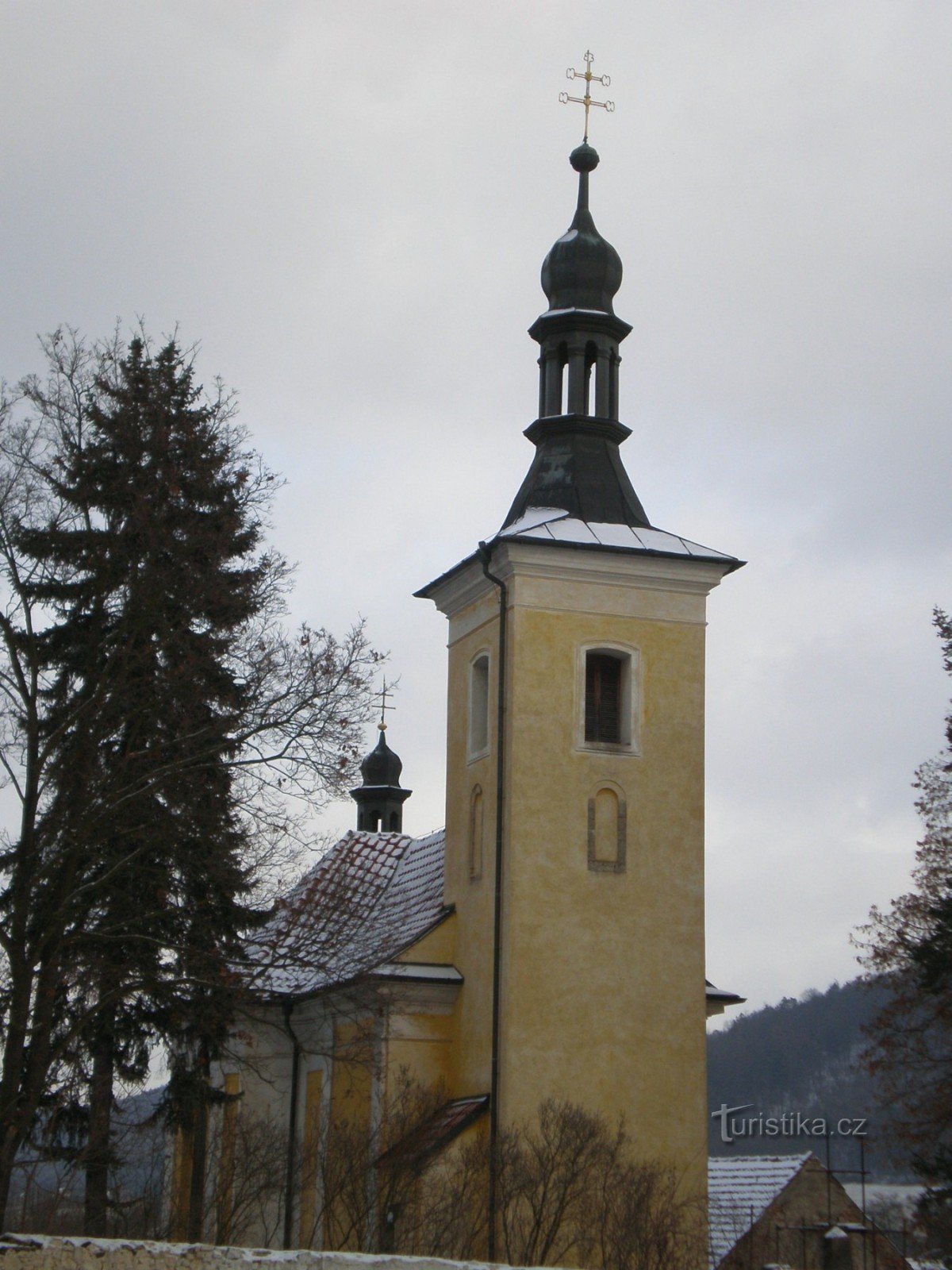 Loděnice - Kyrkan St. Wenceslas