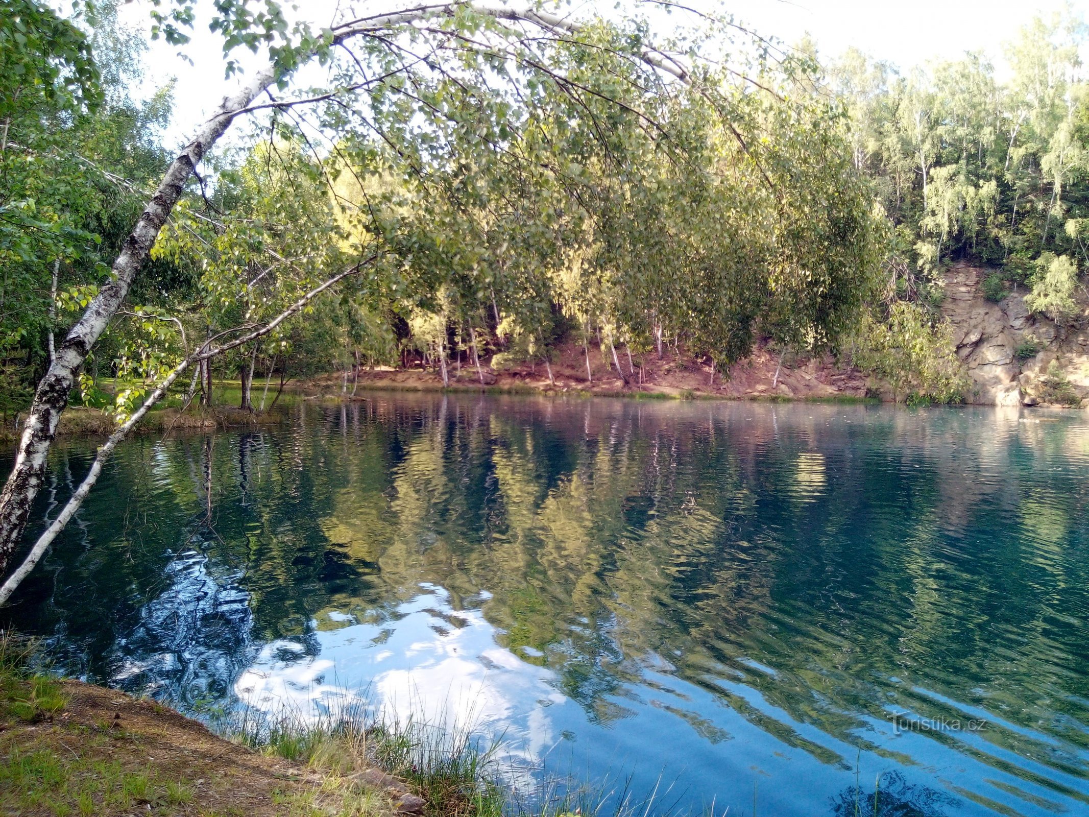 Kamnolom Antonka (Zámečníkov kamnolom), junij 2019