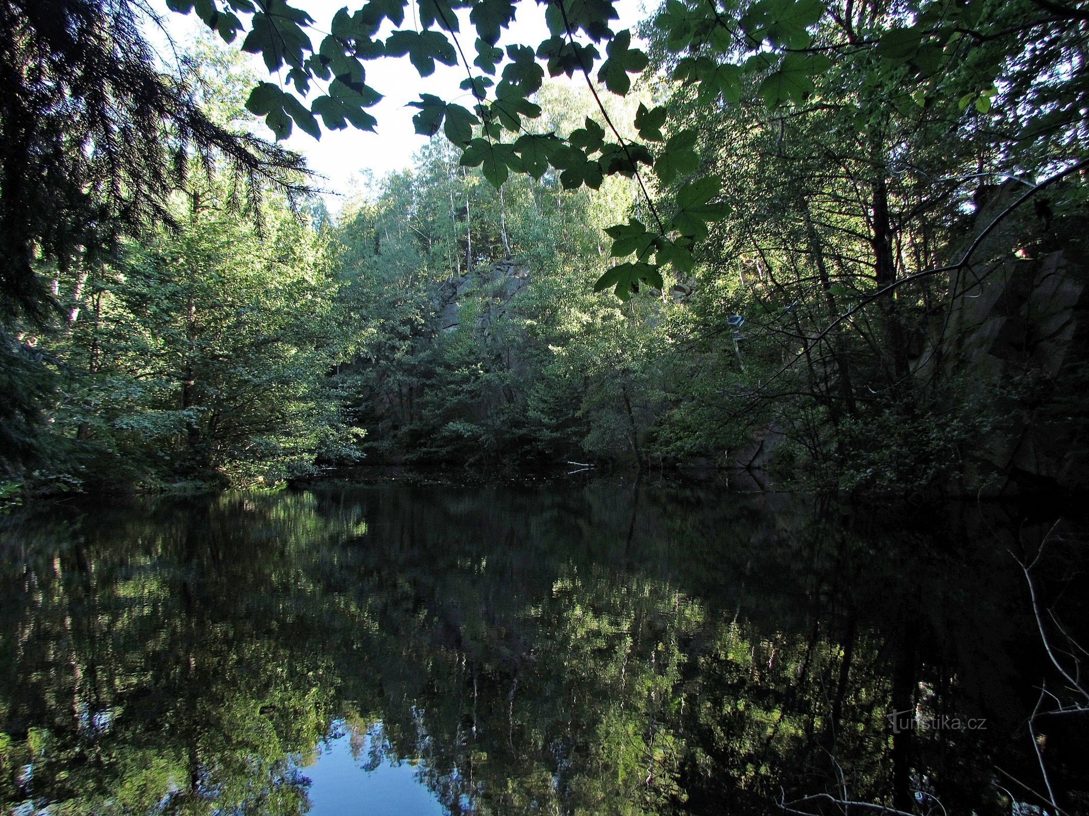 Brankopy Quarry on Žulové vrch