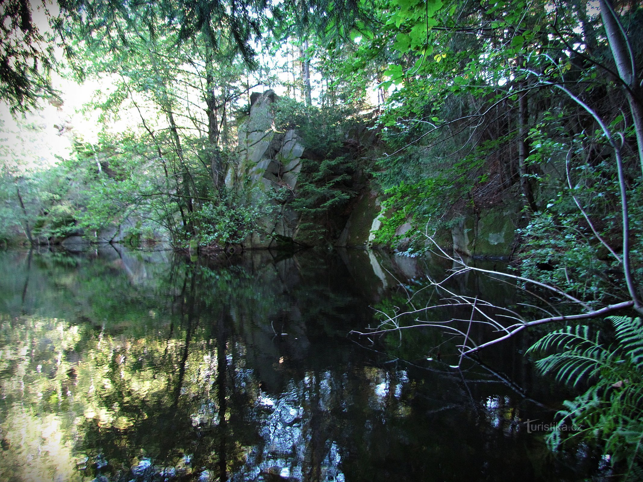 Brankopy kőbánya a Žulové vrch-en