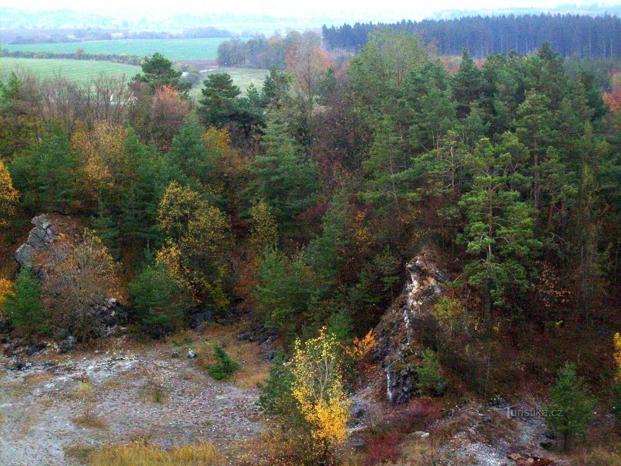 Cantera Bradiná - Šošůvská Propast