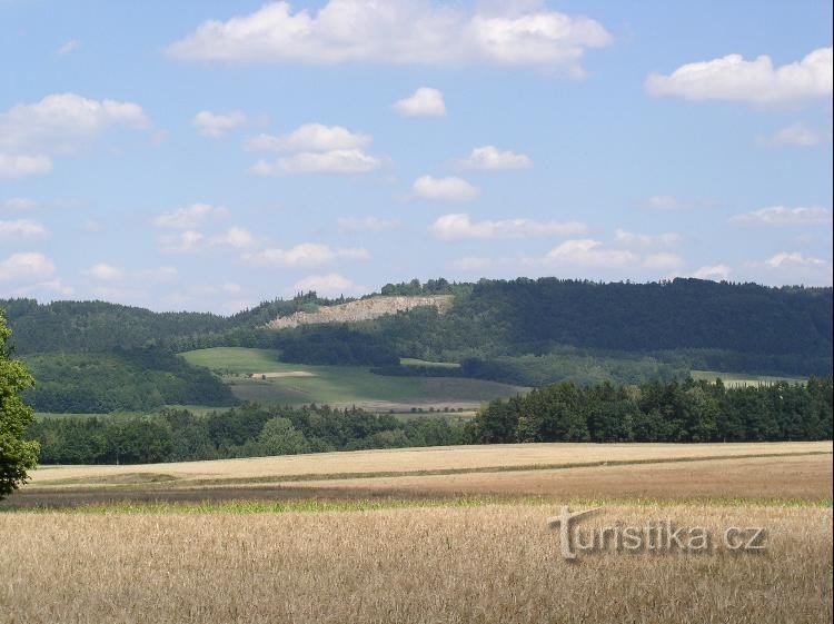 the quarry above Štěpánov