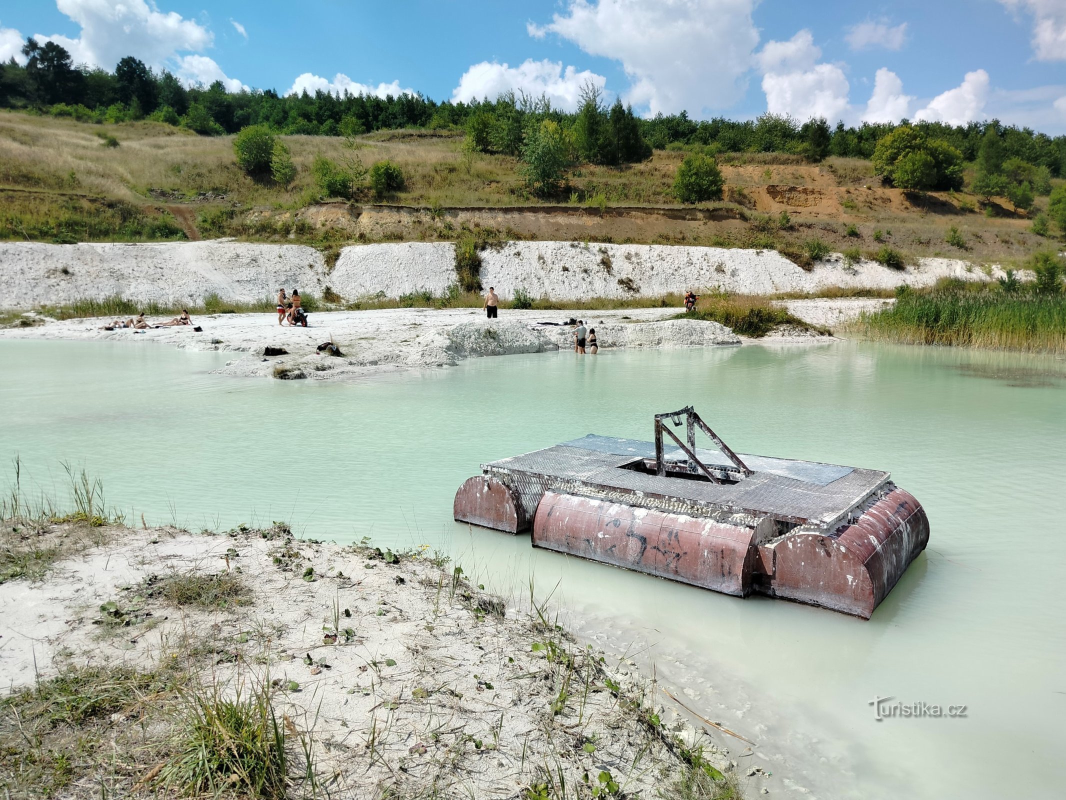 Quarry near Nepomyšle or the Czech Maldives