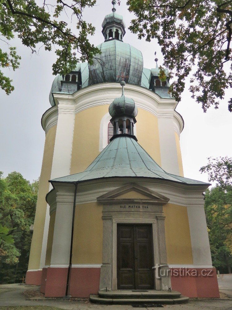 Lomec (Nestanice) – pilgrimage church of the Name of the Virgin Mary