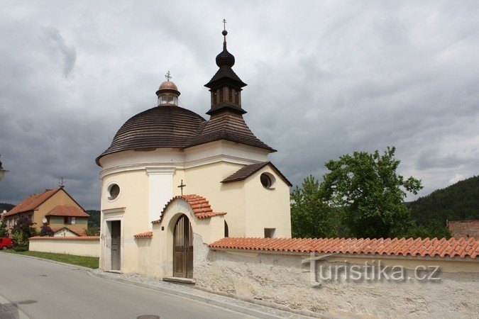 Lomnice - capilla de St. Antonio de Padua