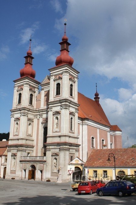 Lomnice - Chiesa della Visitazione della Vergine Maria