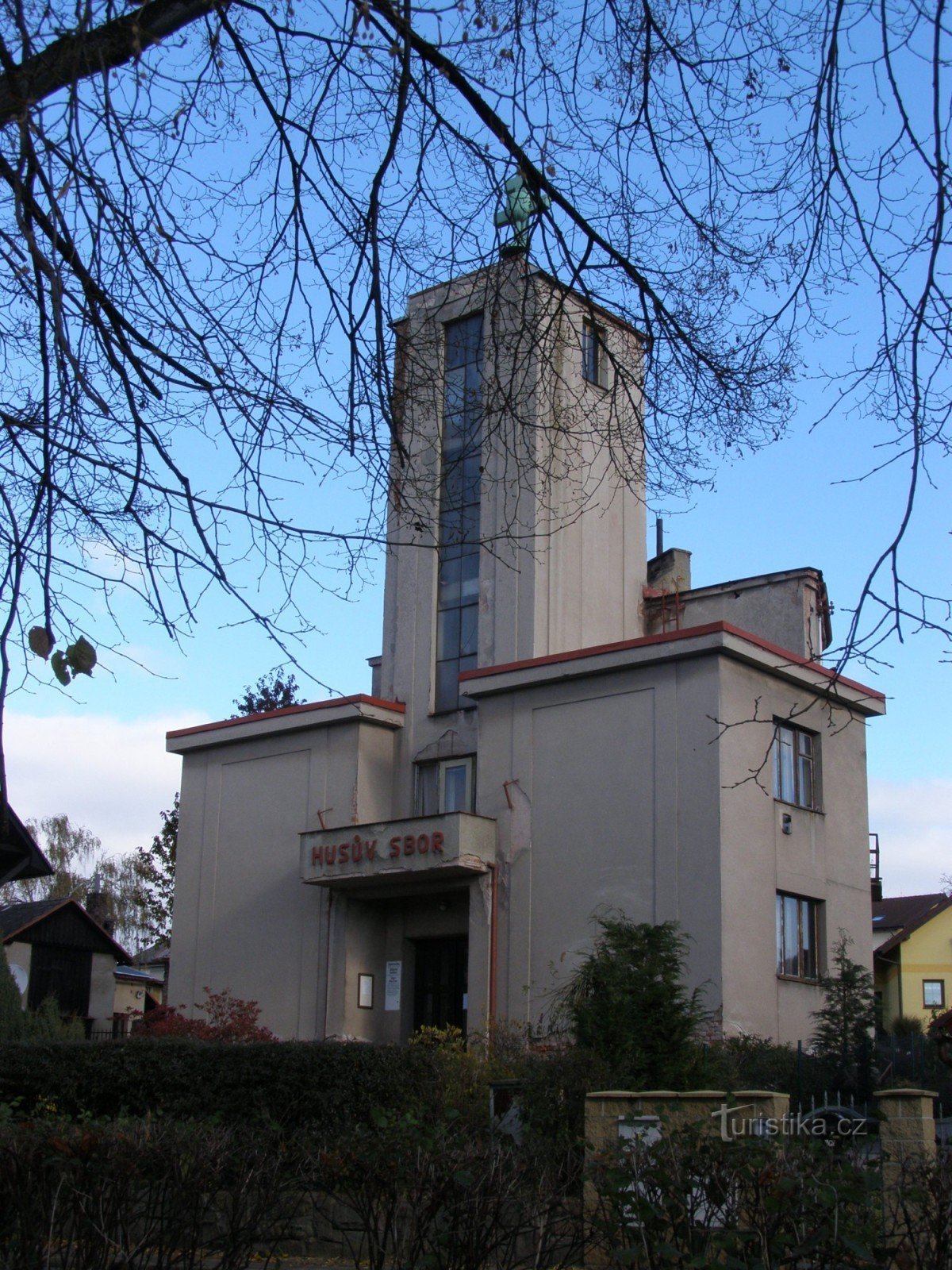 Lomnice nad Popelkou - kościół czechosłowackiego kościoła husyckiego