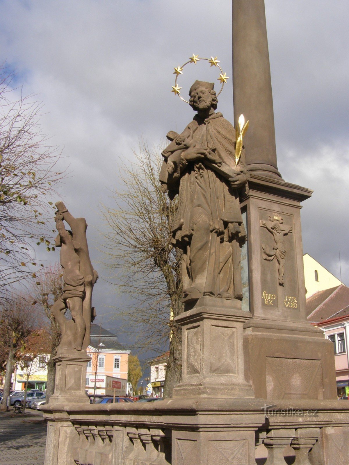 Lomnice nad Popelkou - colonne de la peste