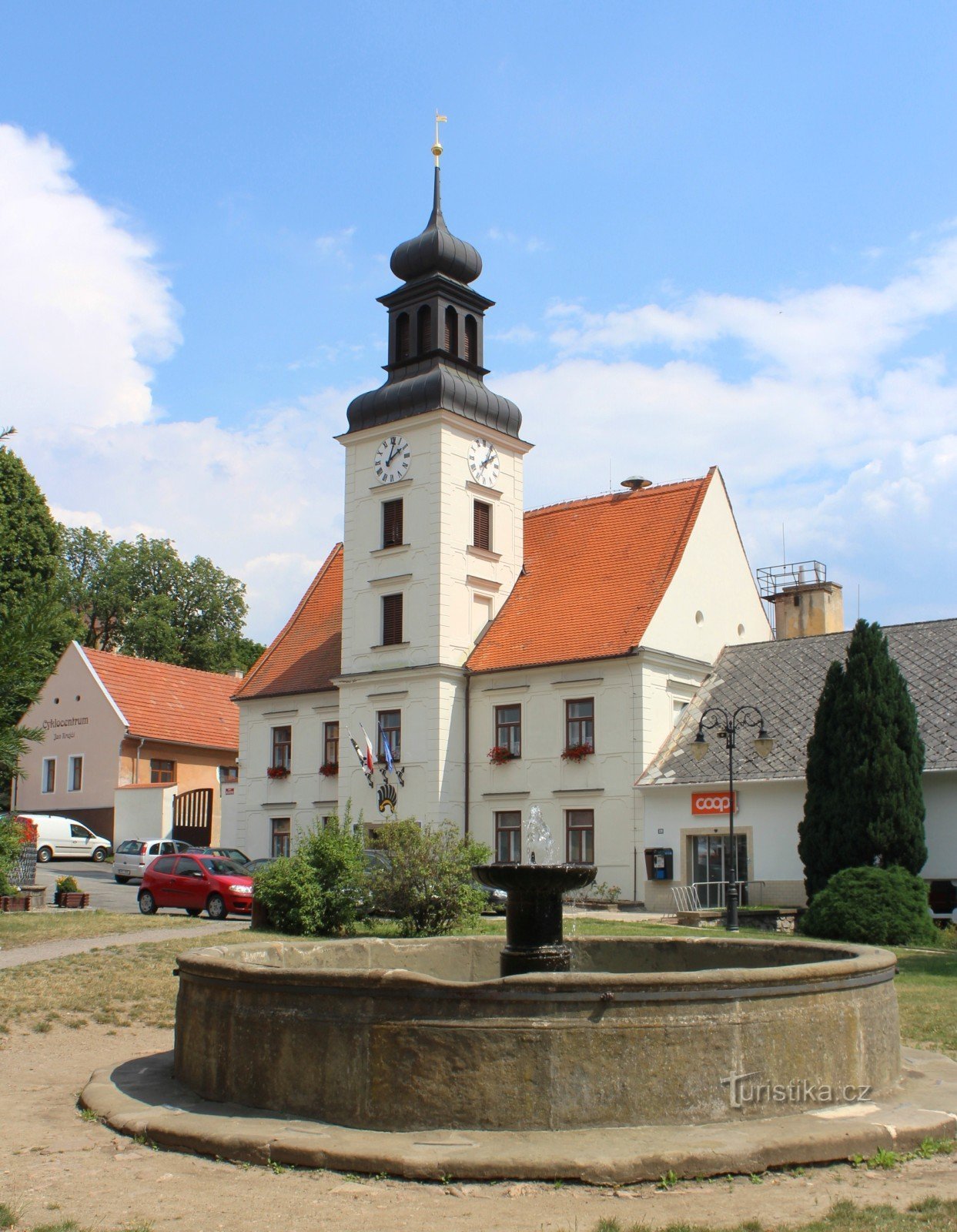 Lomnice - town hall