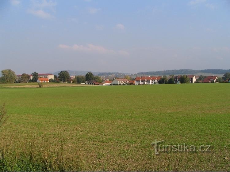 Prairie de la route de Bernartice