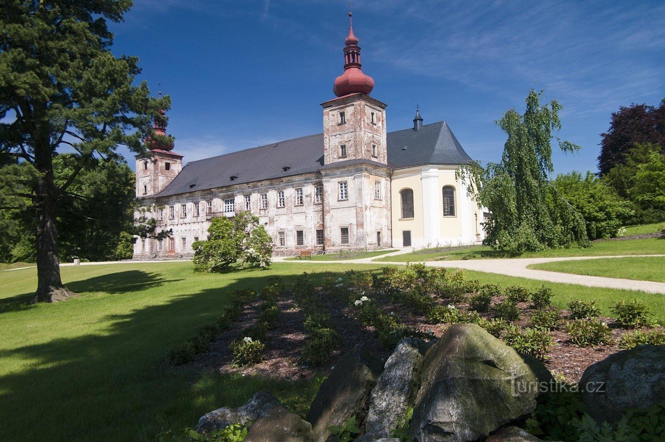 Loučná nad Desnou – grajska oranžerija