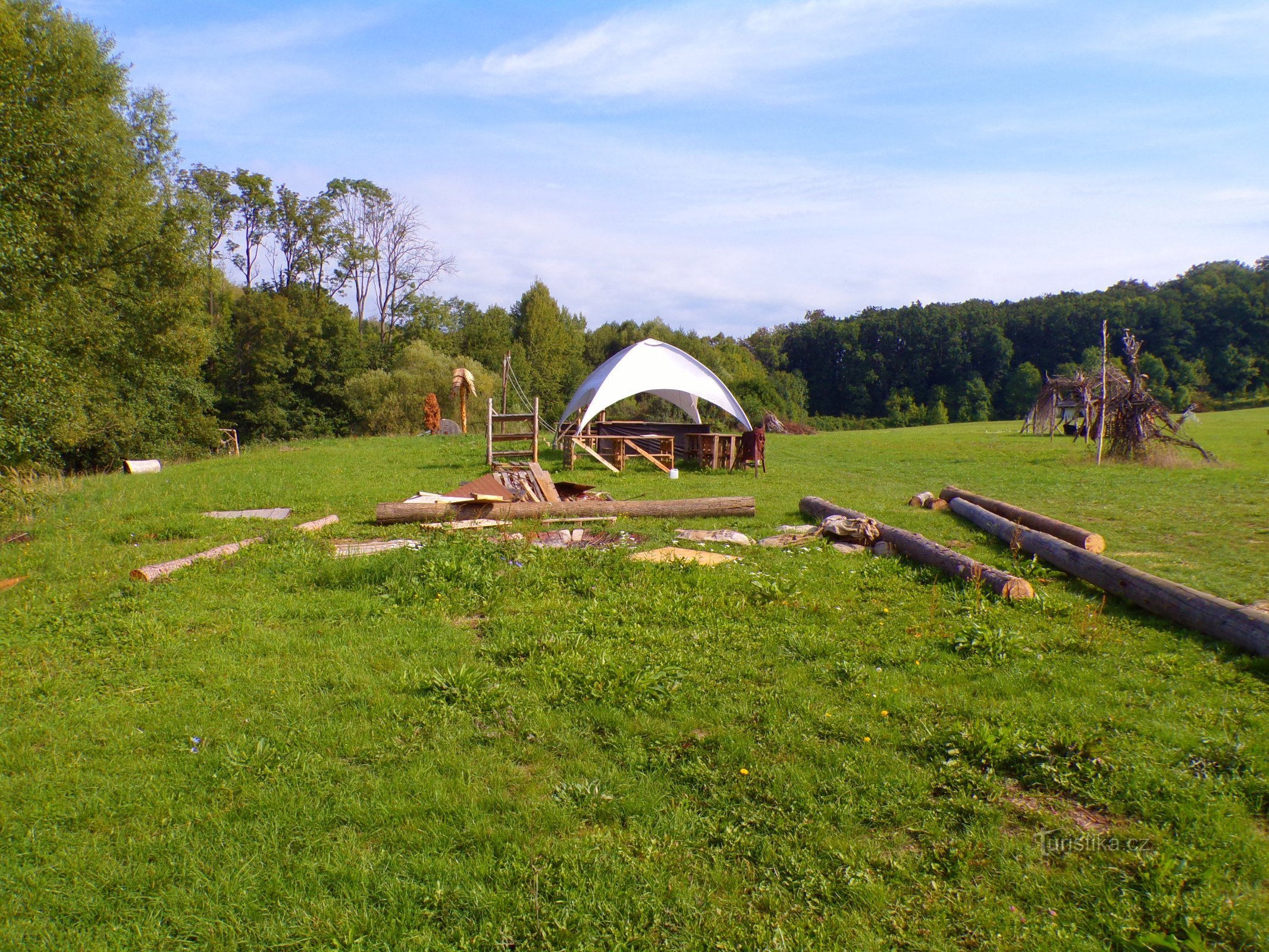 Weide bij het biocentrum