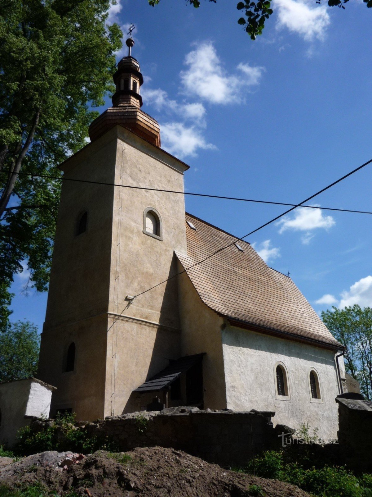 Loukov - Église gothique de St. Marchés (HB)