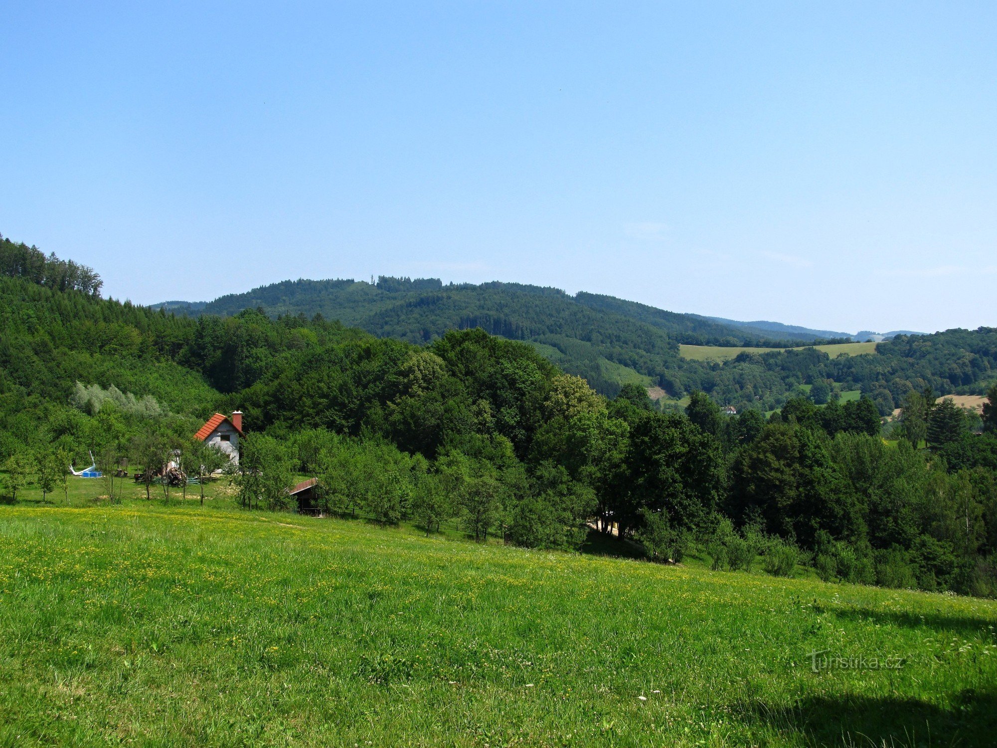 Prados acima de Brumov