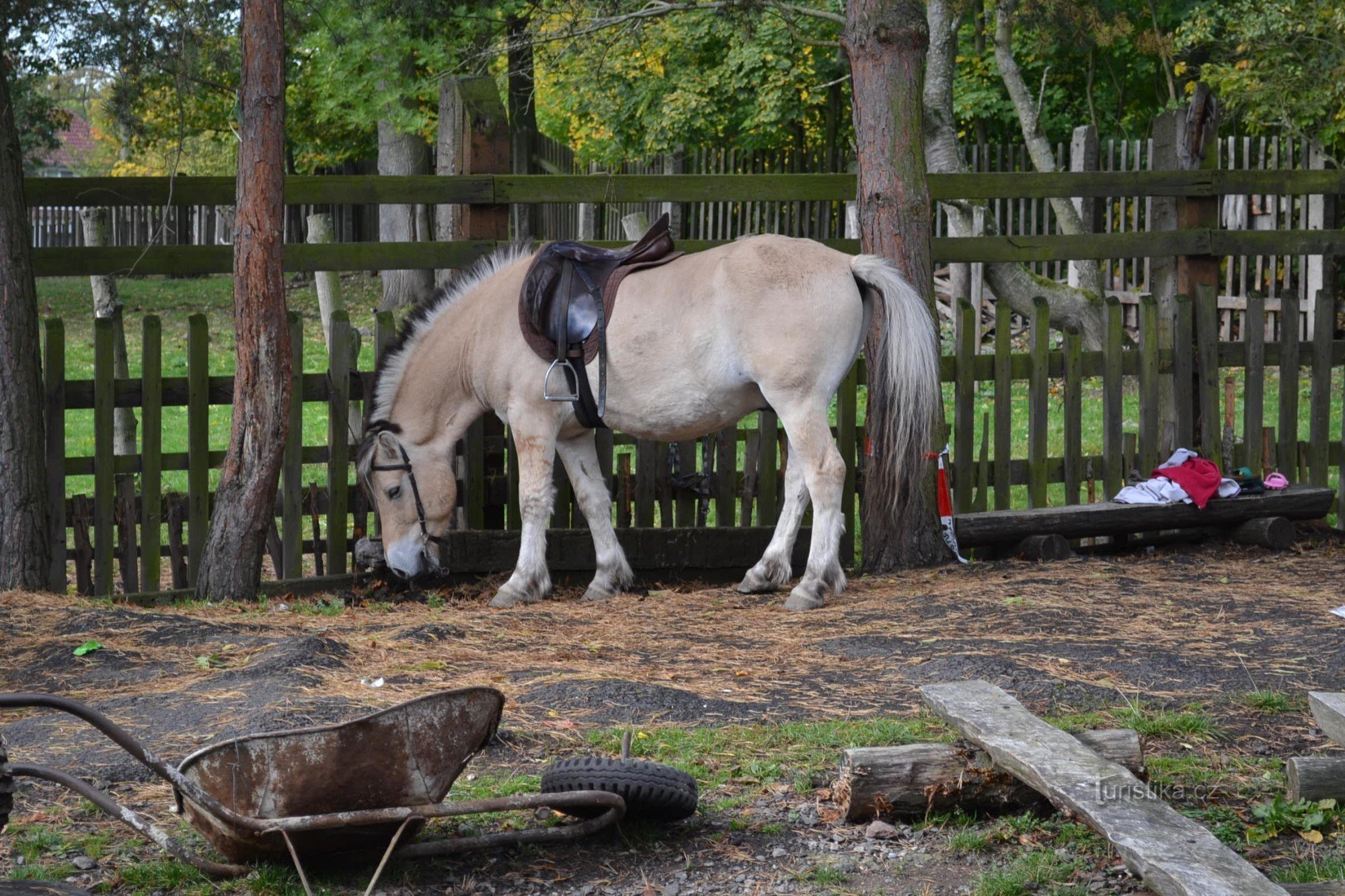 Jagdschloss Dvojhradí mit Wildgehege