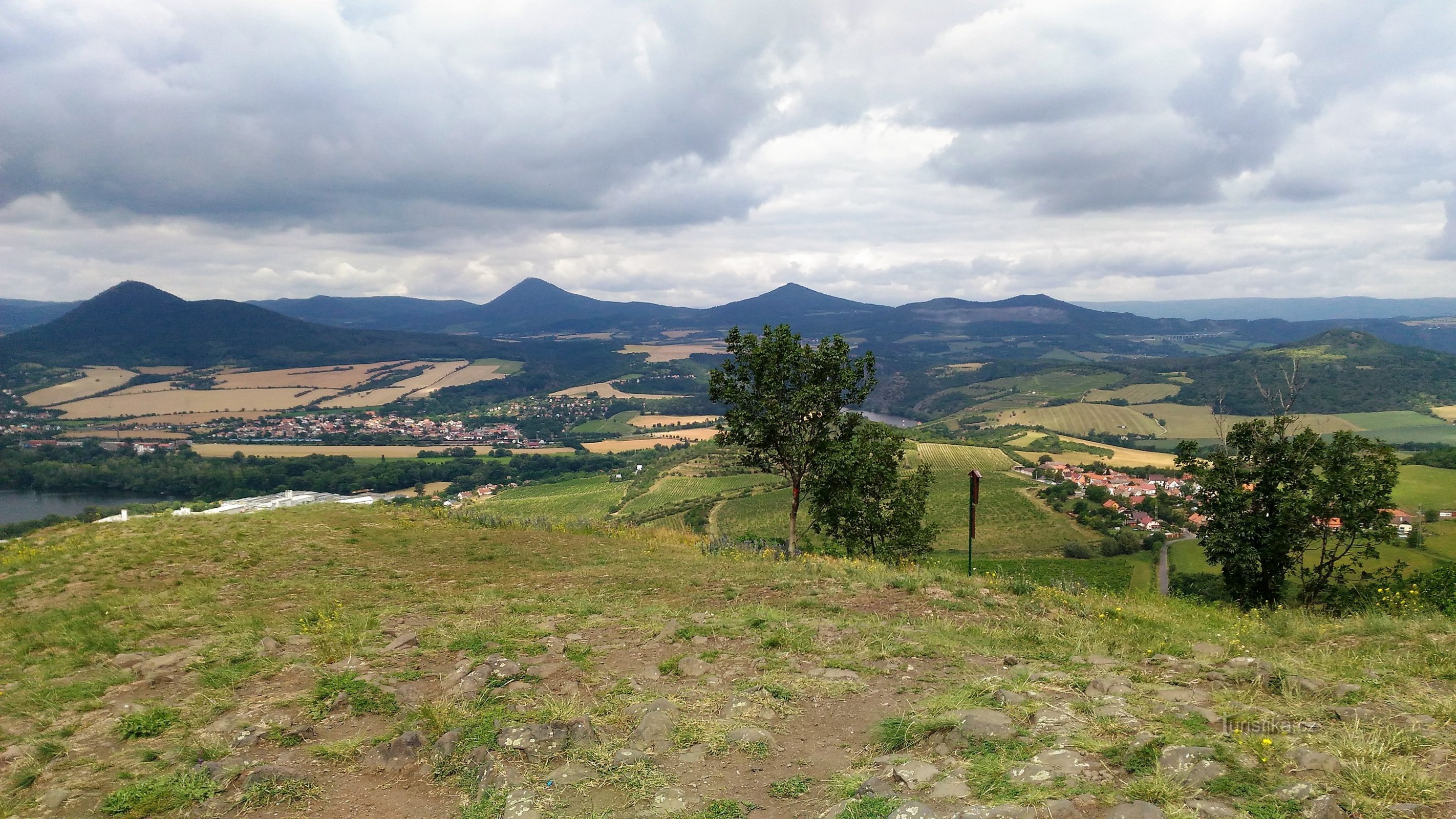 Lovoš, Milešovka, Kletečná