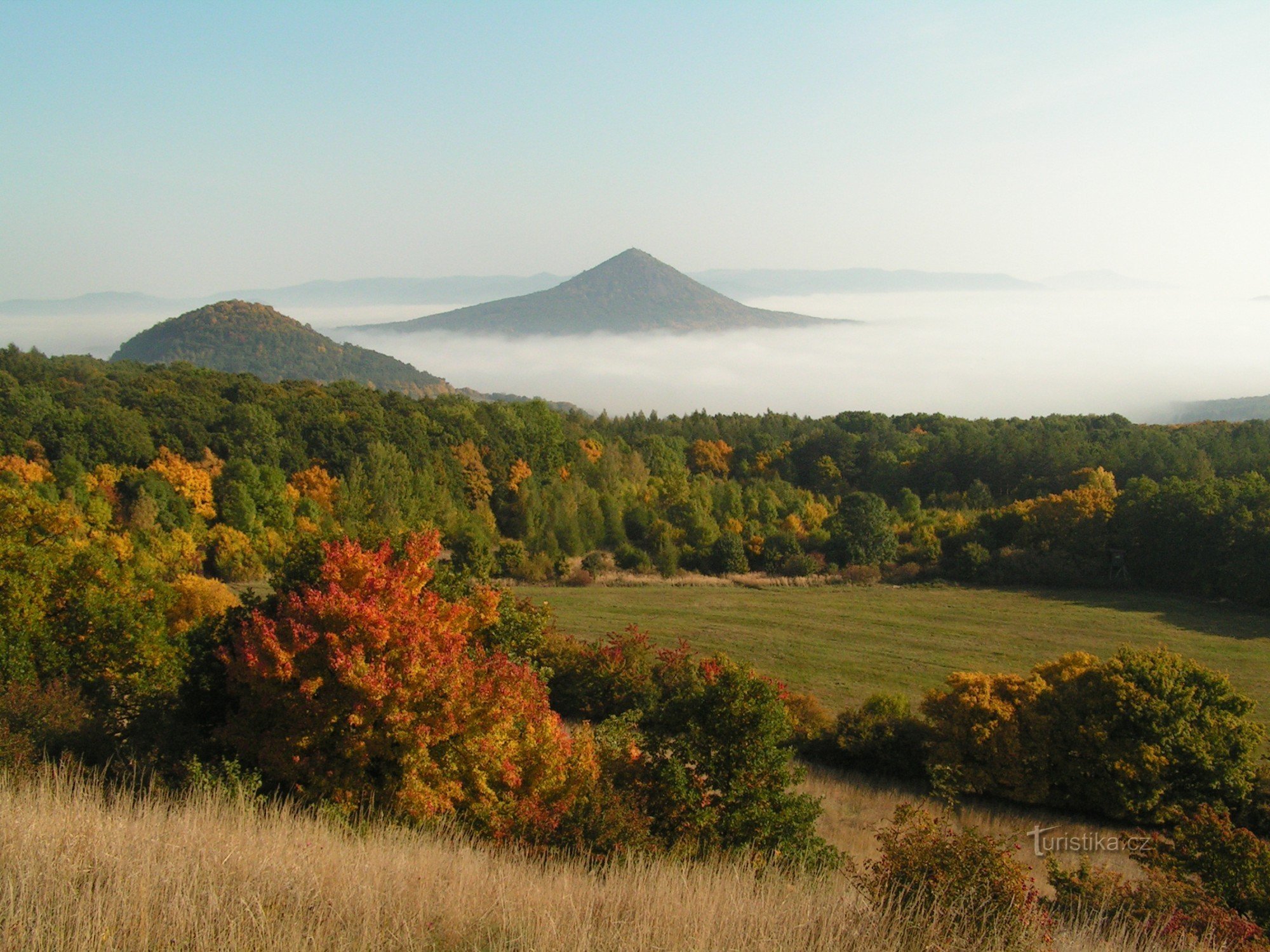 Lovoš from Holé vrch