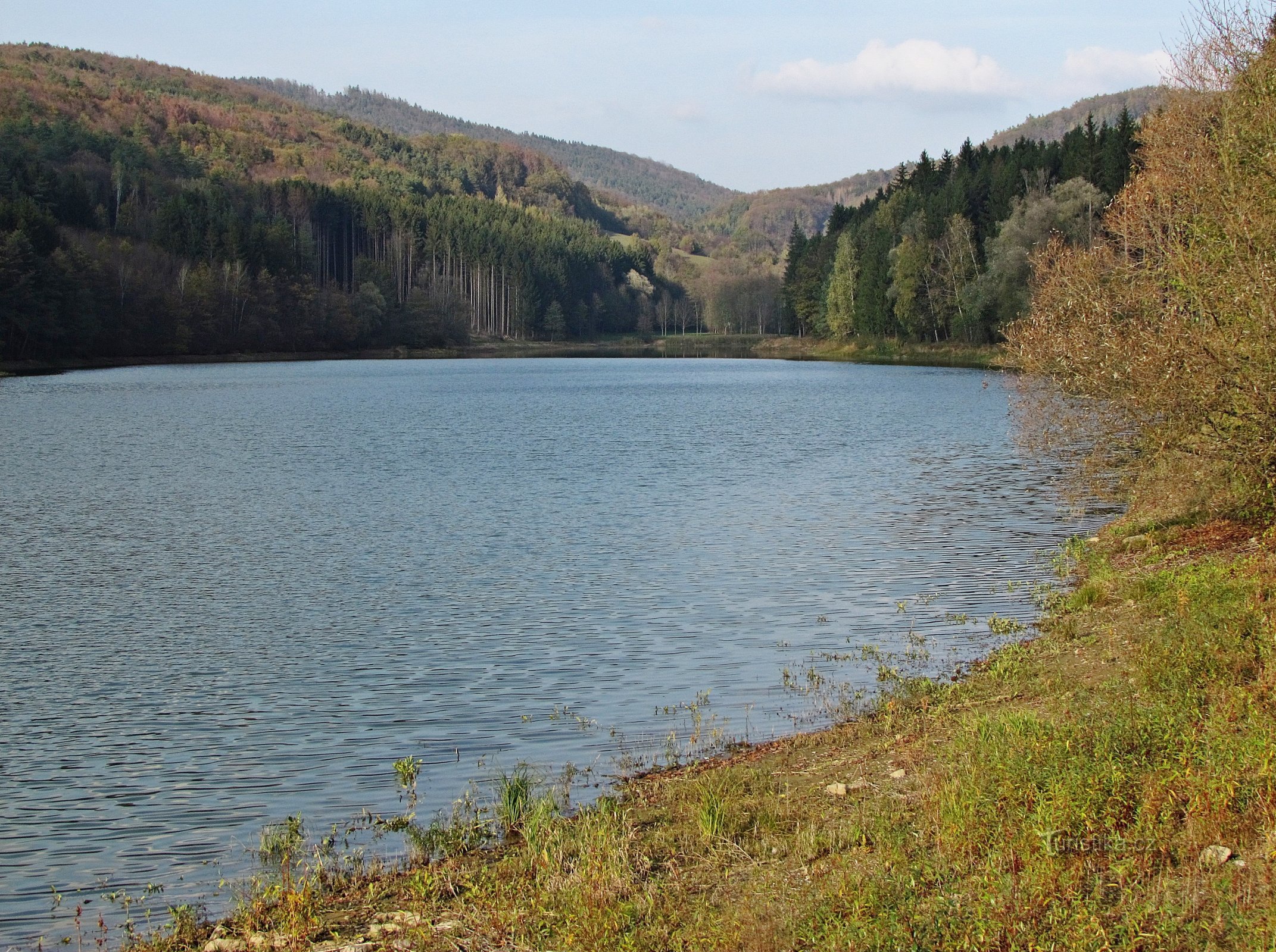 Ludkovická dam reservoar