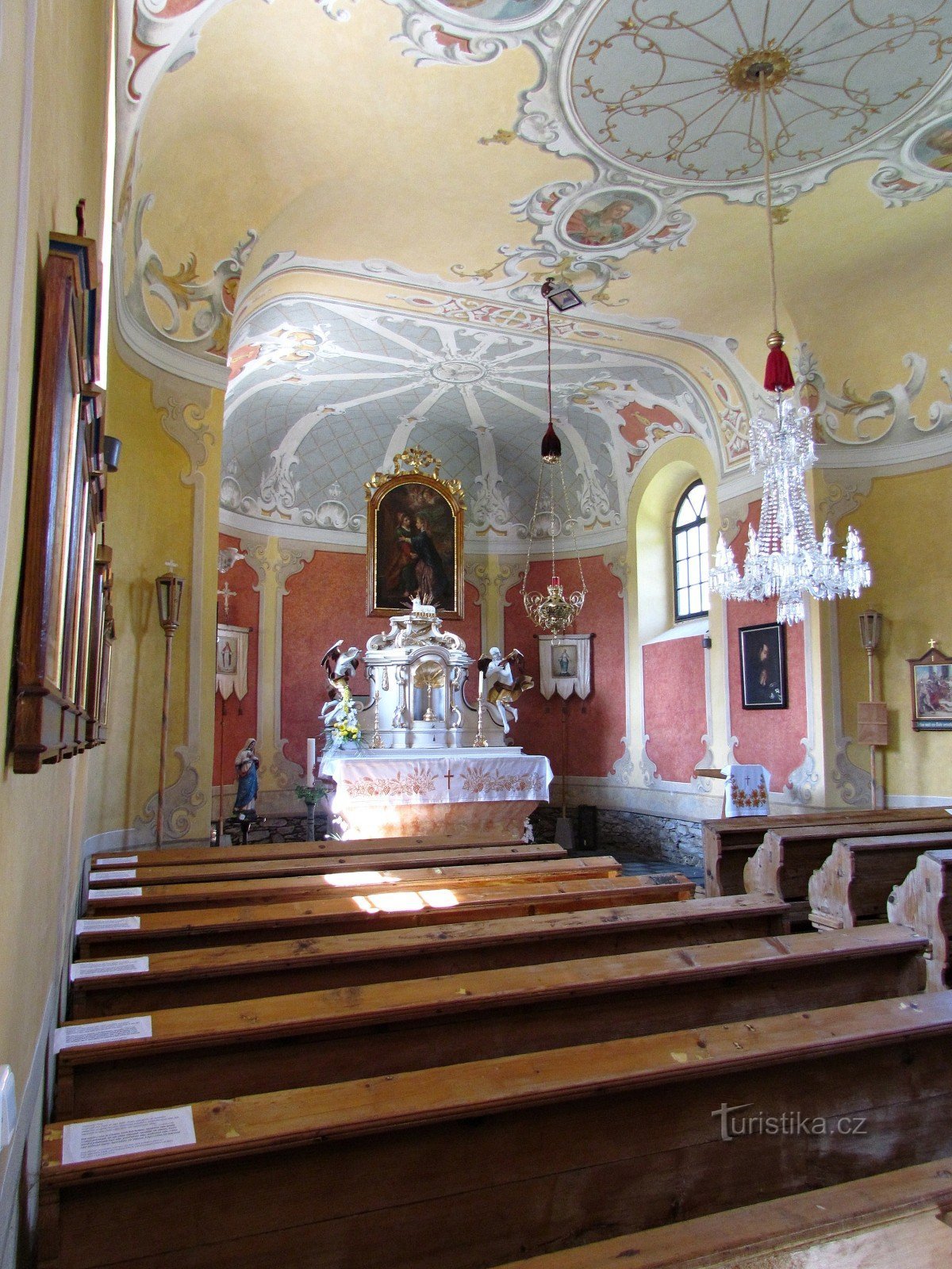 Ludvíkov - Kirche der Heimsuchung der Jungfrau Maria