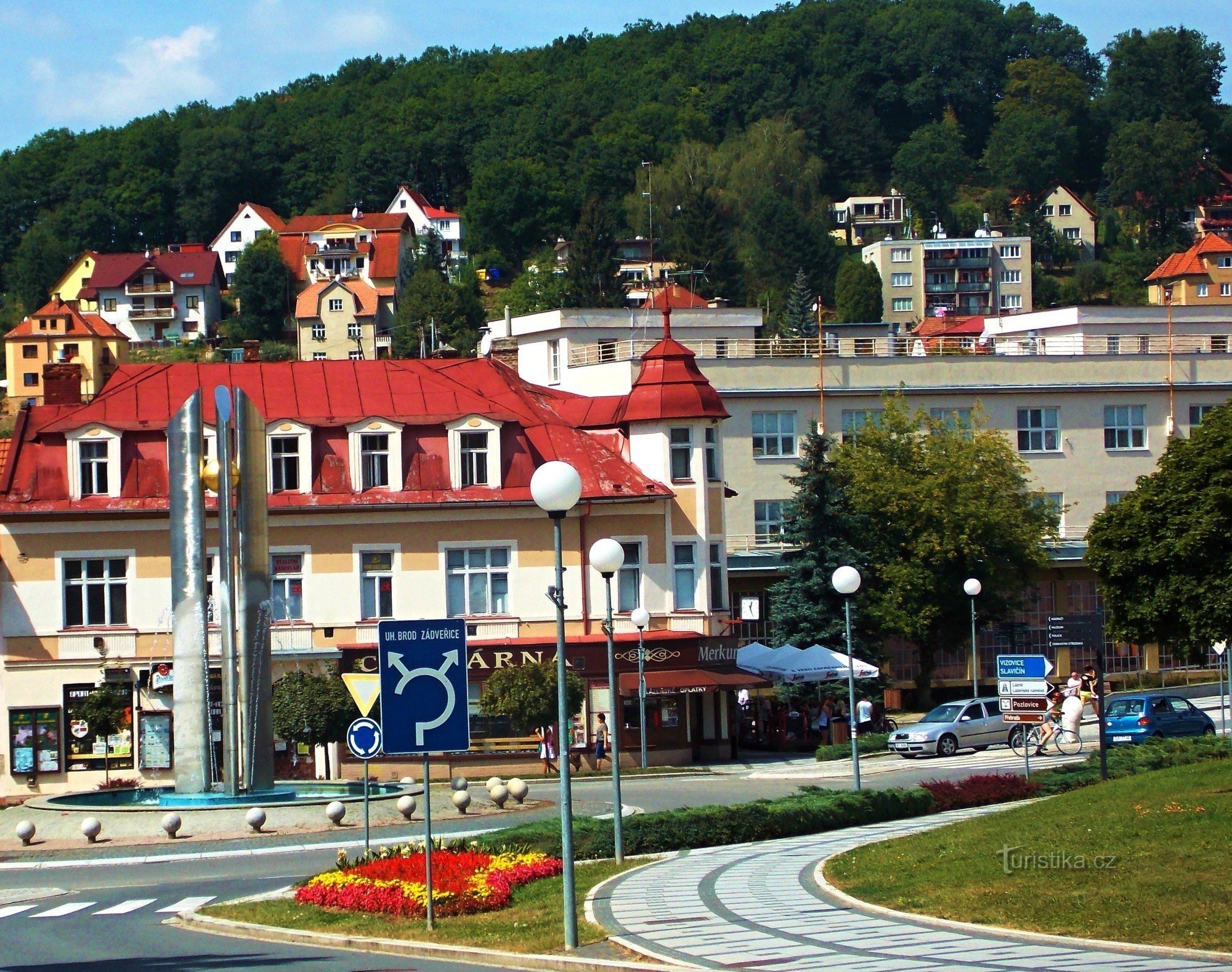 Luhačovice - en stad för avkoppling och vila