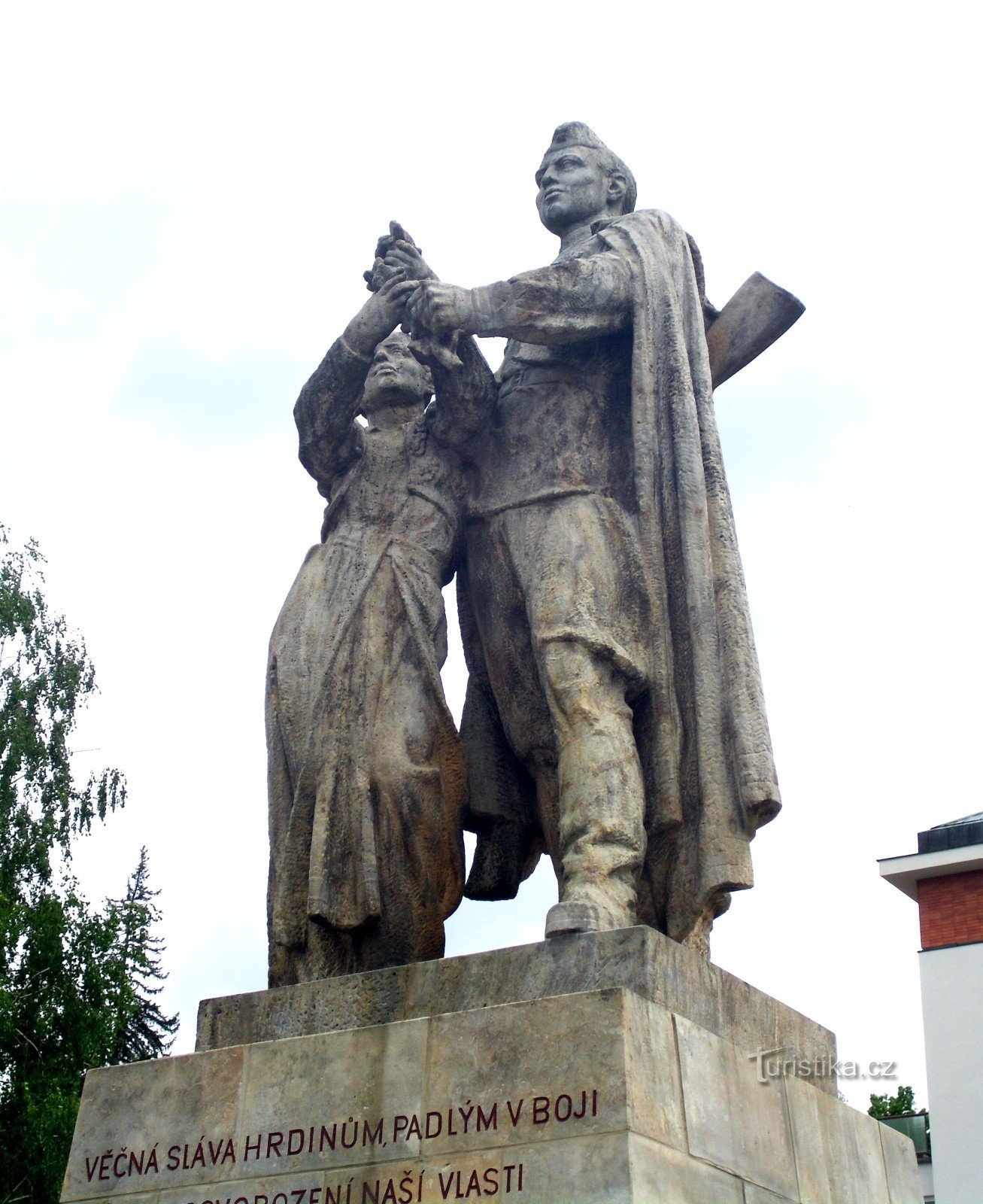 Luhačovice - monument