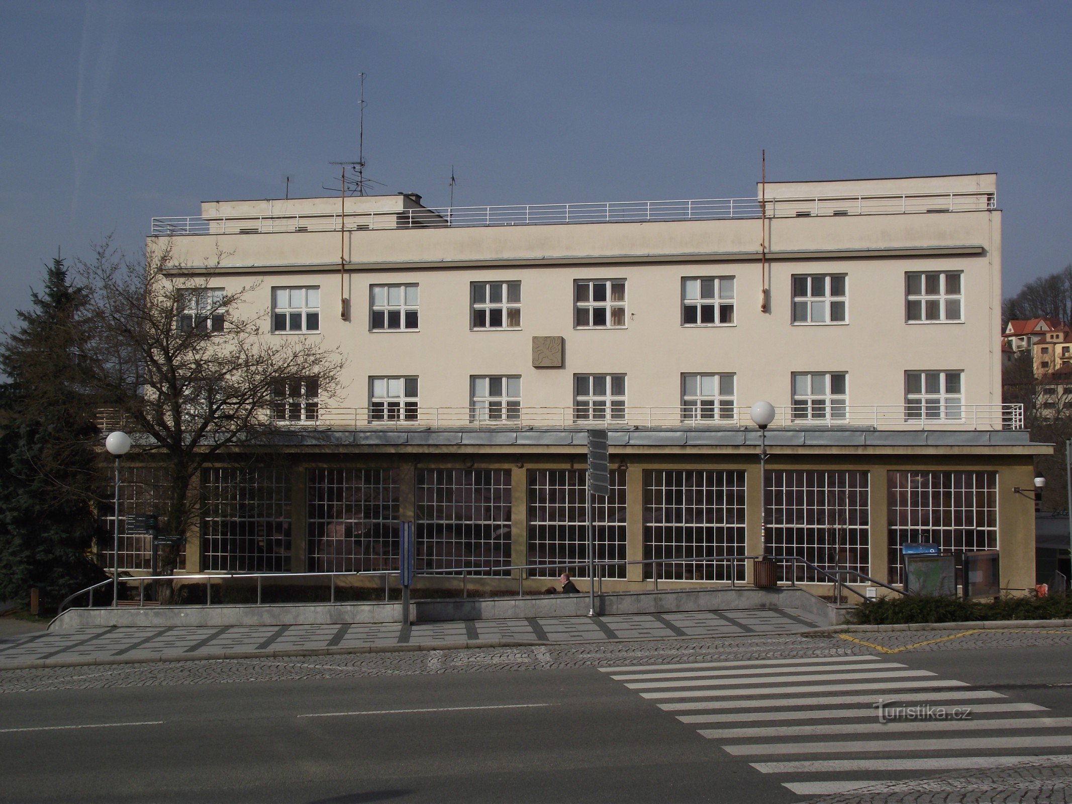 Luhačovice - oficiu poștal