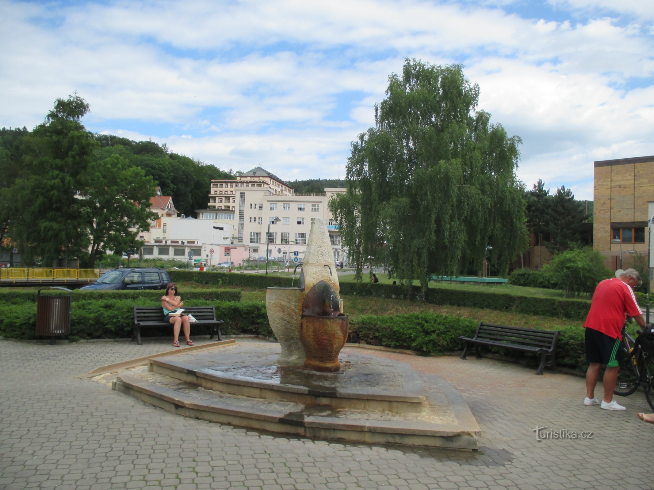 Luhačovice - primavera de St. Joseph