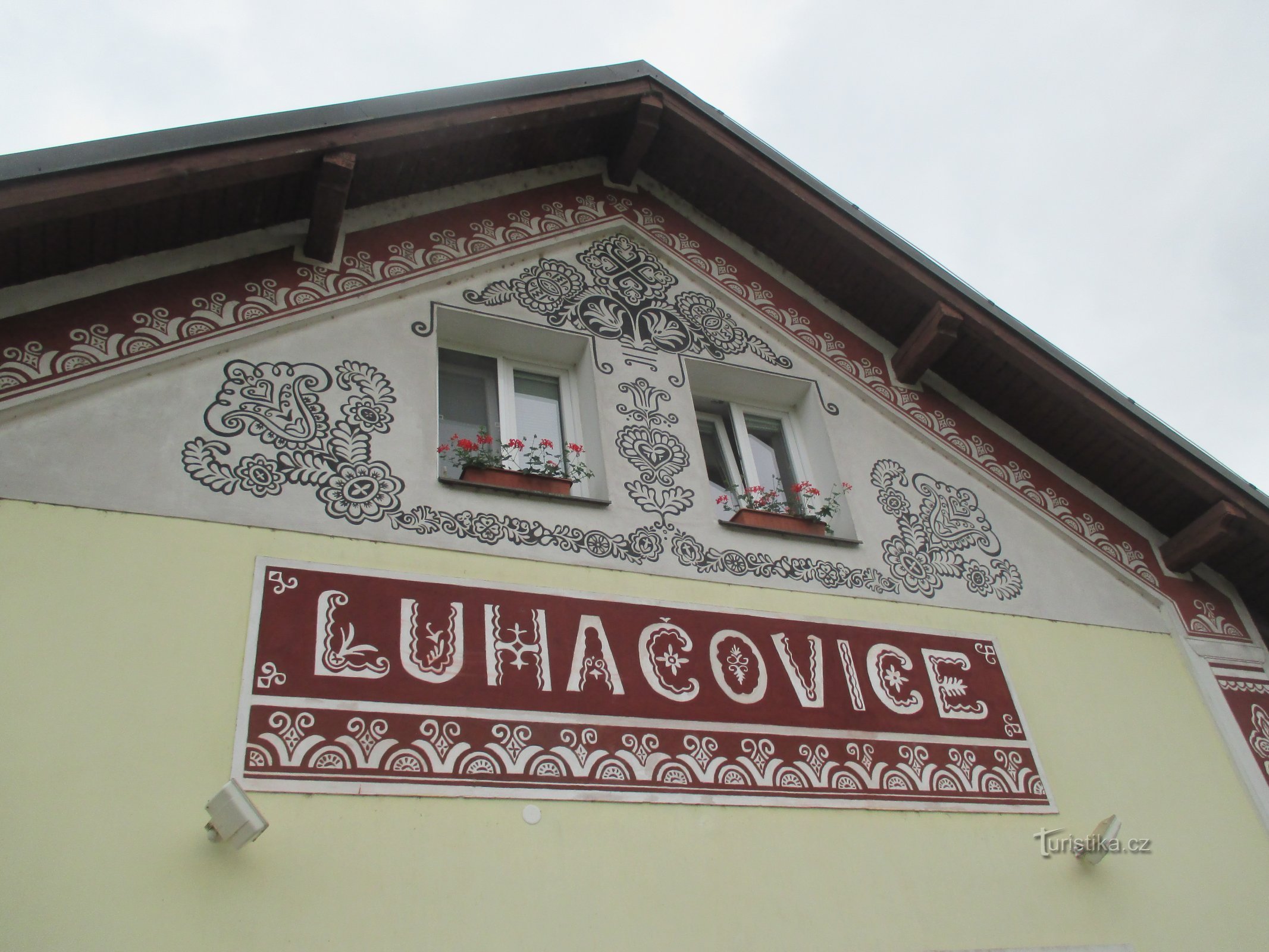 Luhačovice - railway station