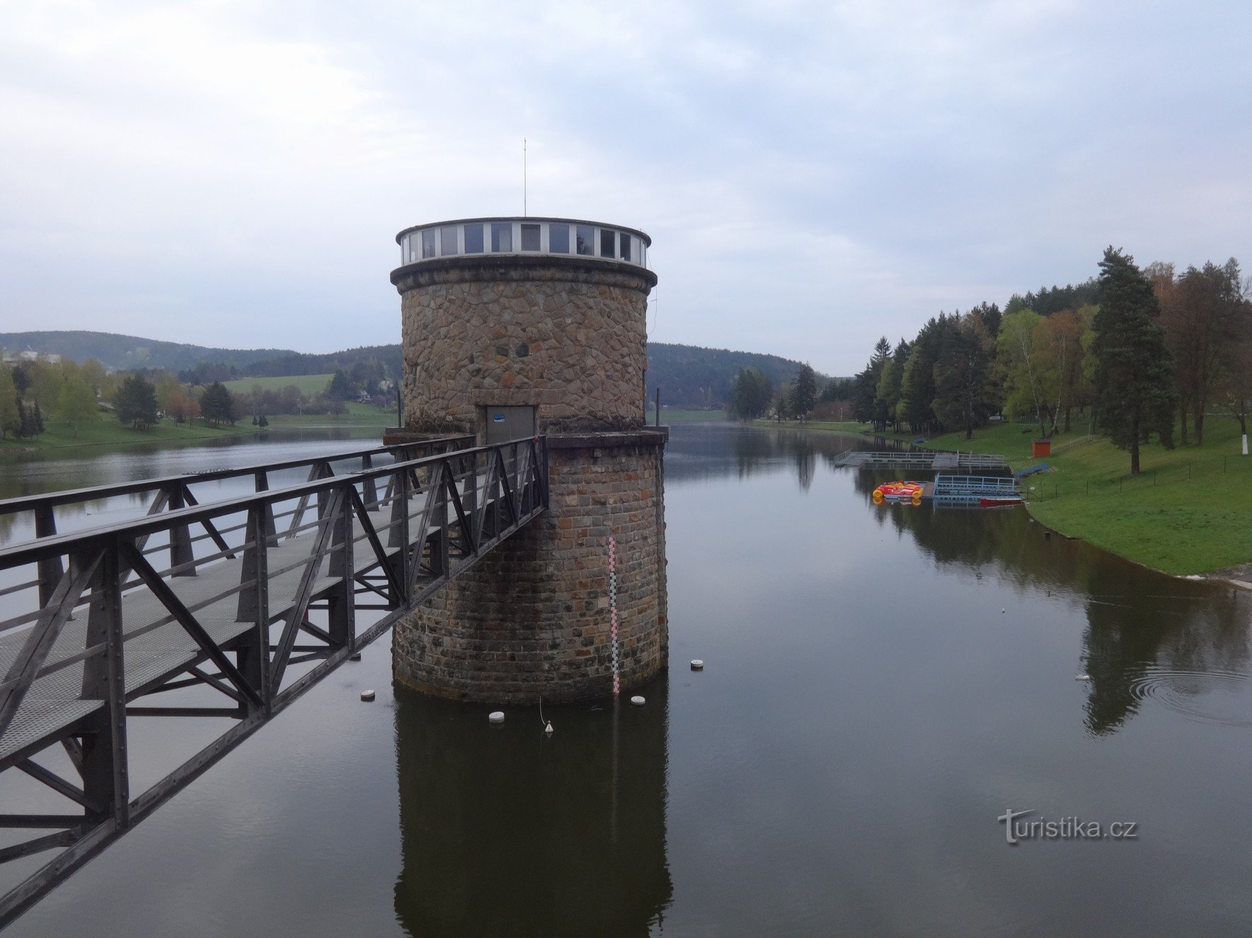 Luhačovická of Pozlovická-dam