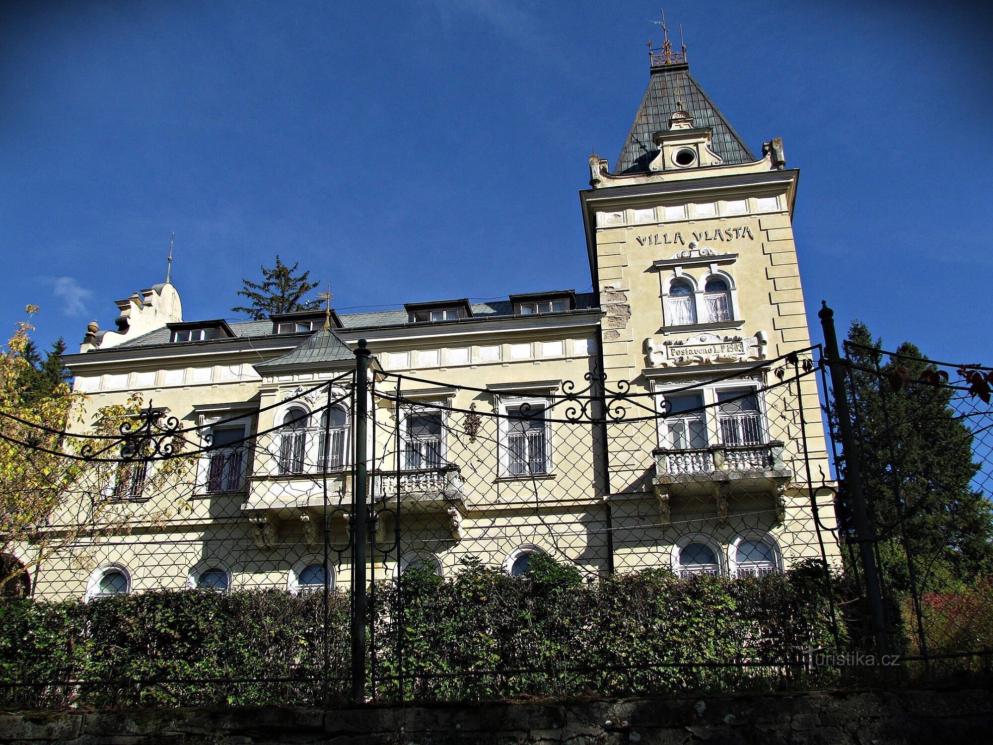 Luhačovick villa Vlasta