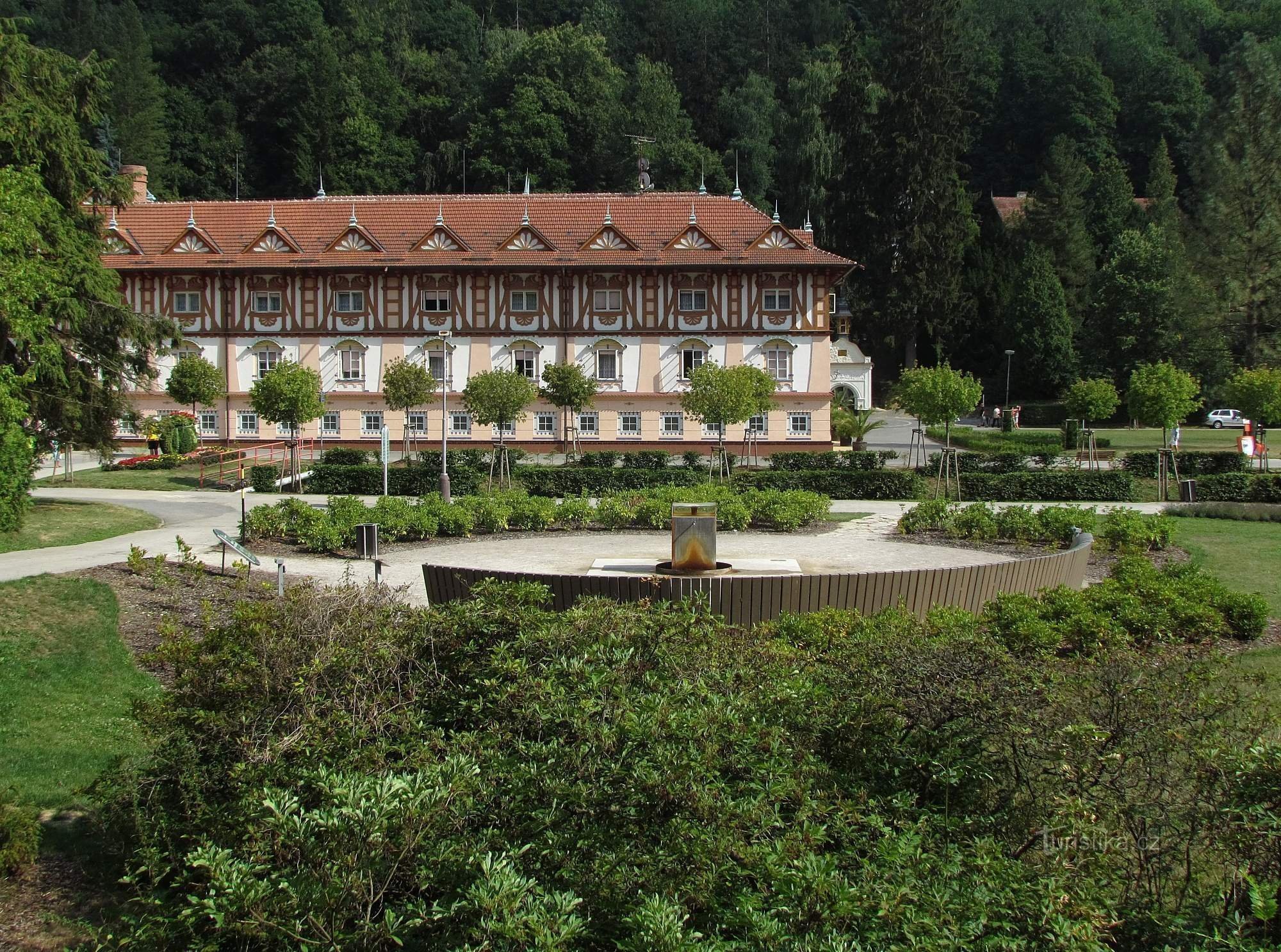 Place thermale de Luhačovice