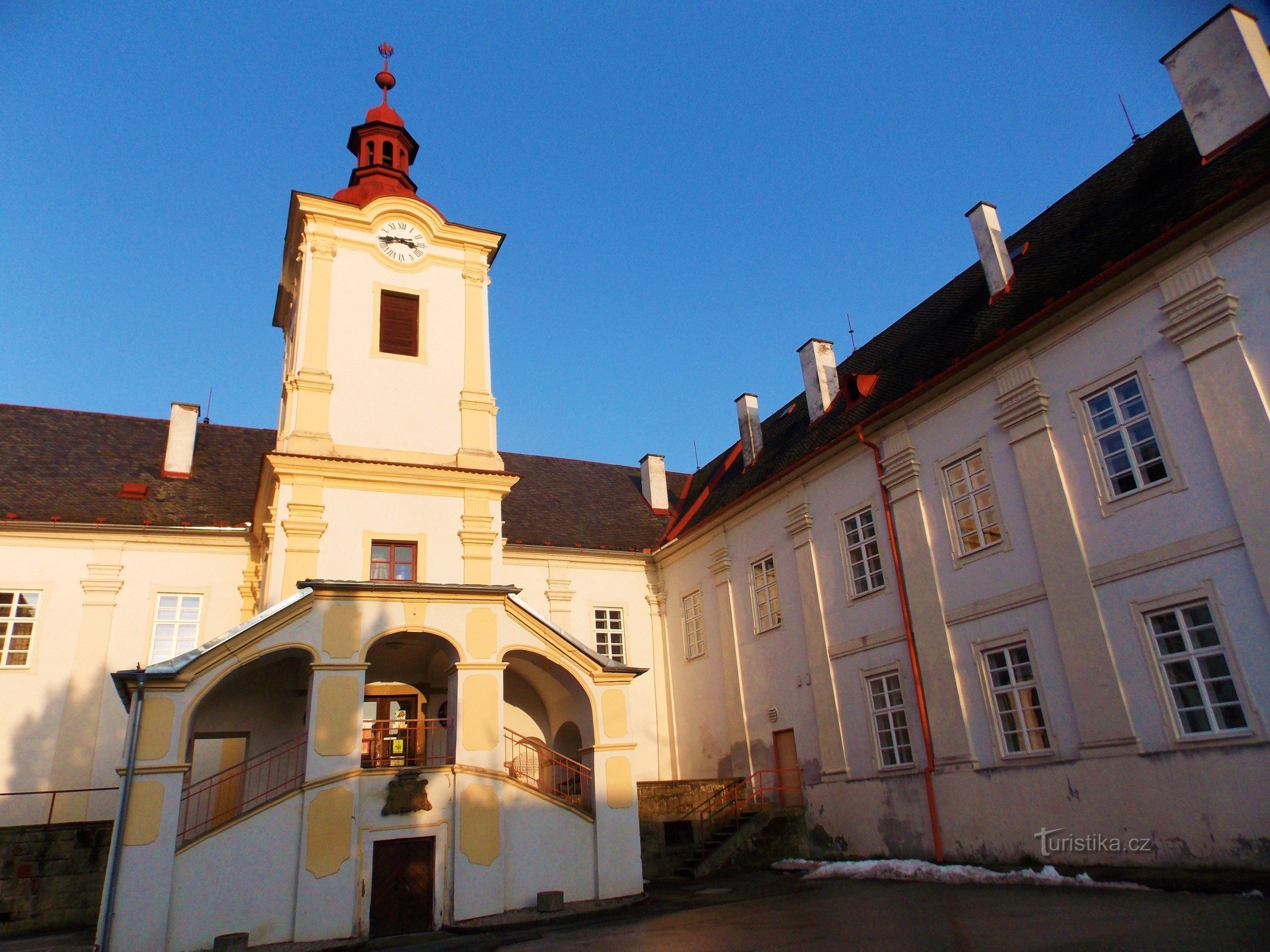 Château baroque de Luhačovice