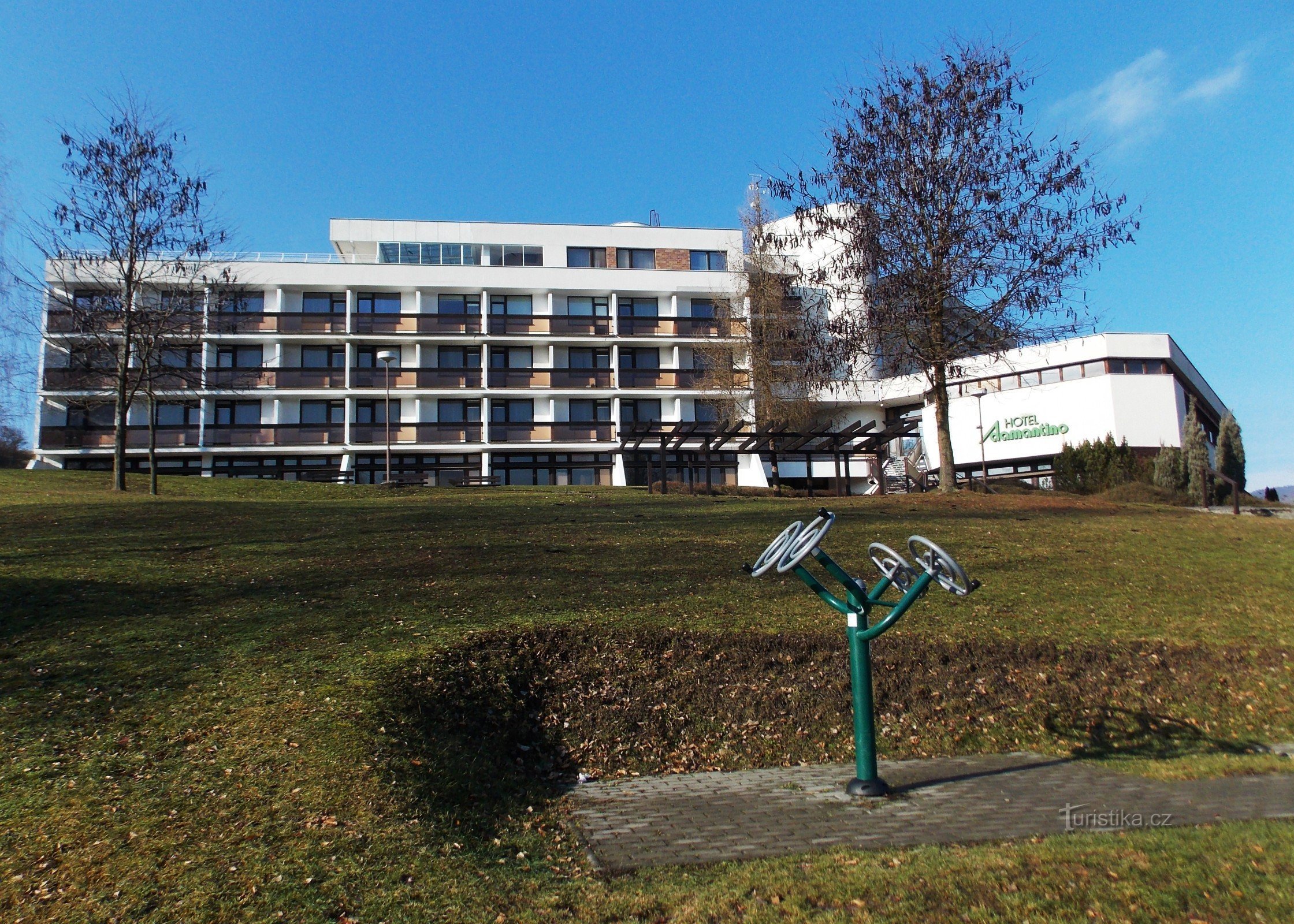 Hotel Adamantino em Luhačovice