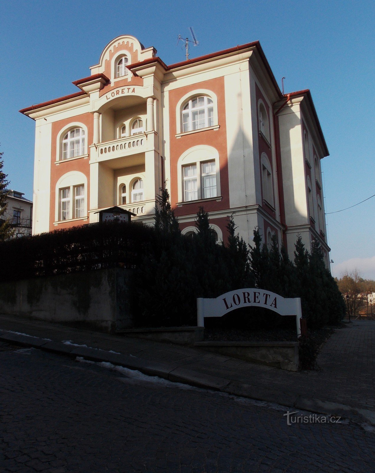 Luhačovick vendégház Loreta