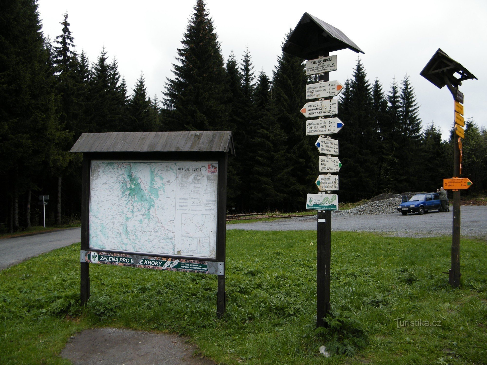 Vallée de Luisa, carrefour