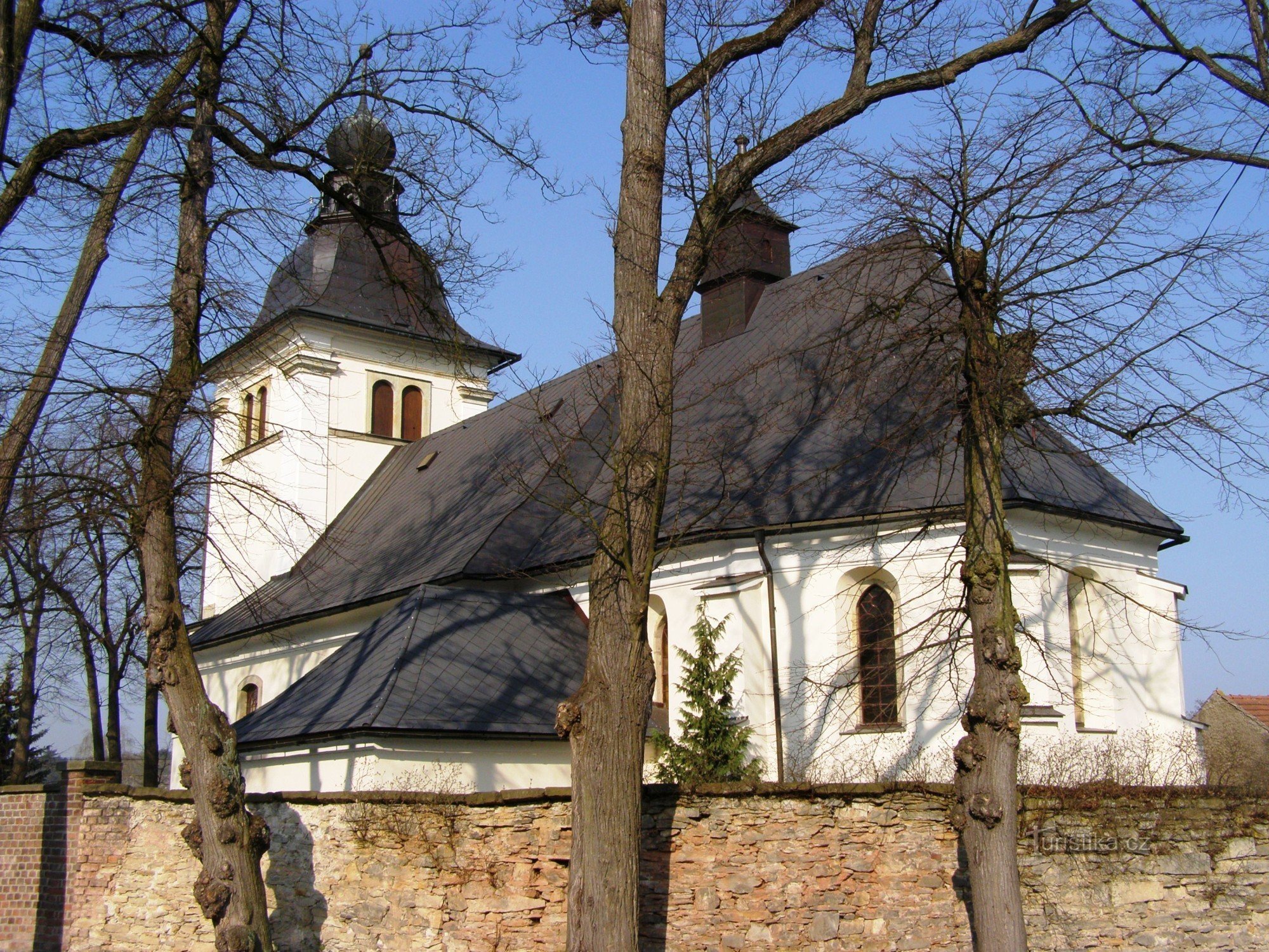 Lukavice - Kerk van St. Philip en Jacob