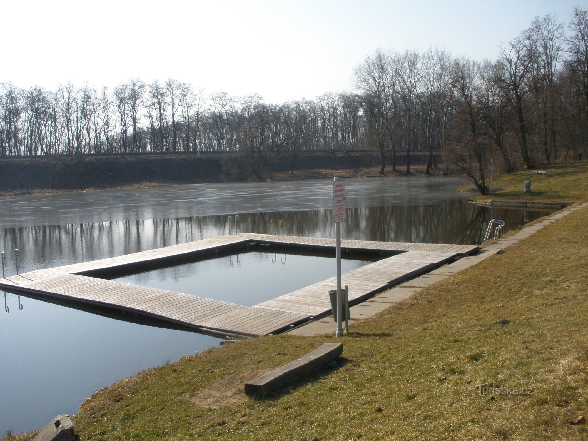 Lužice-natural swimming pool Lužák