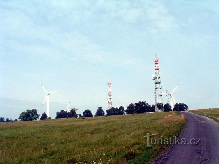 Lysý vrch: Větrné elektrárny