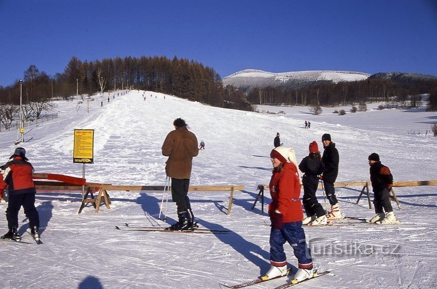 Skigebiet Kocián - Loučná nad Desnou