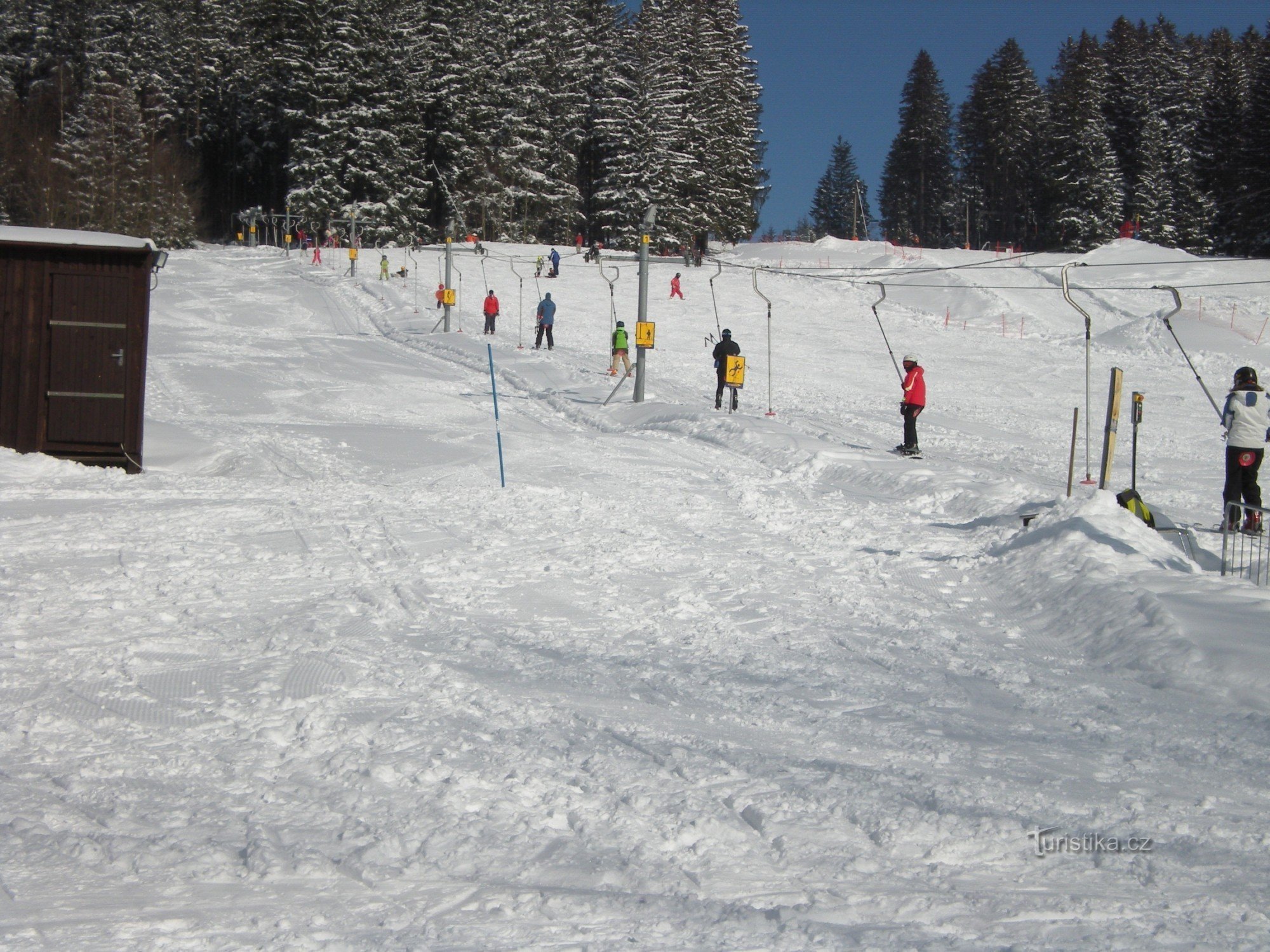 Skidområdet Nad Nádražím - Železná Ruda