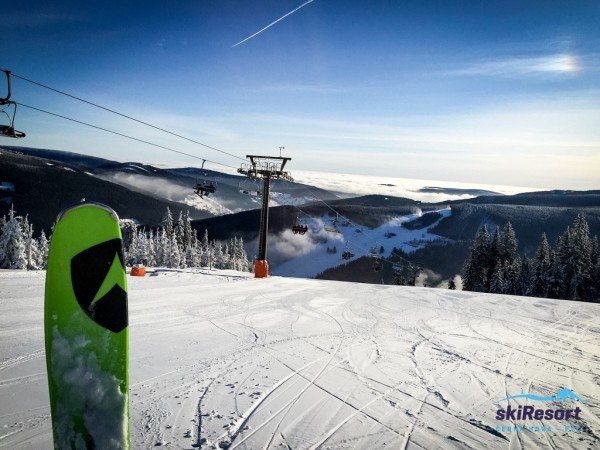 Skigebiet Ofen unter dem Schnee