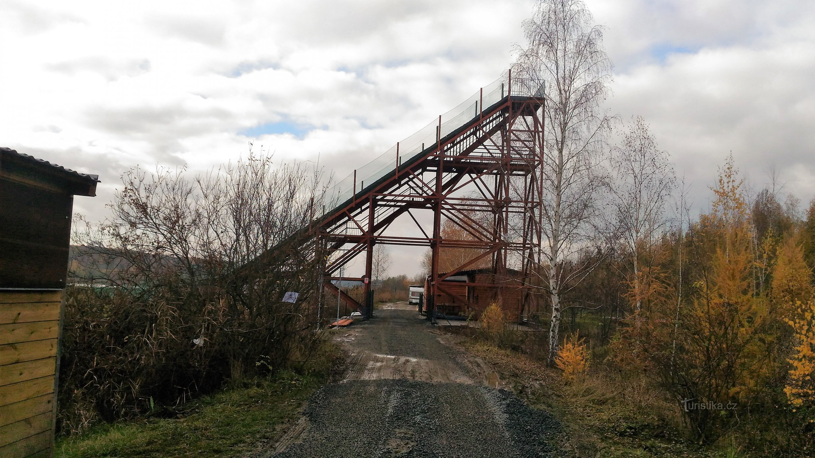 Ponte per il salto con gli sci a Most.