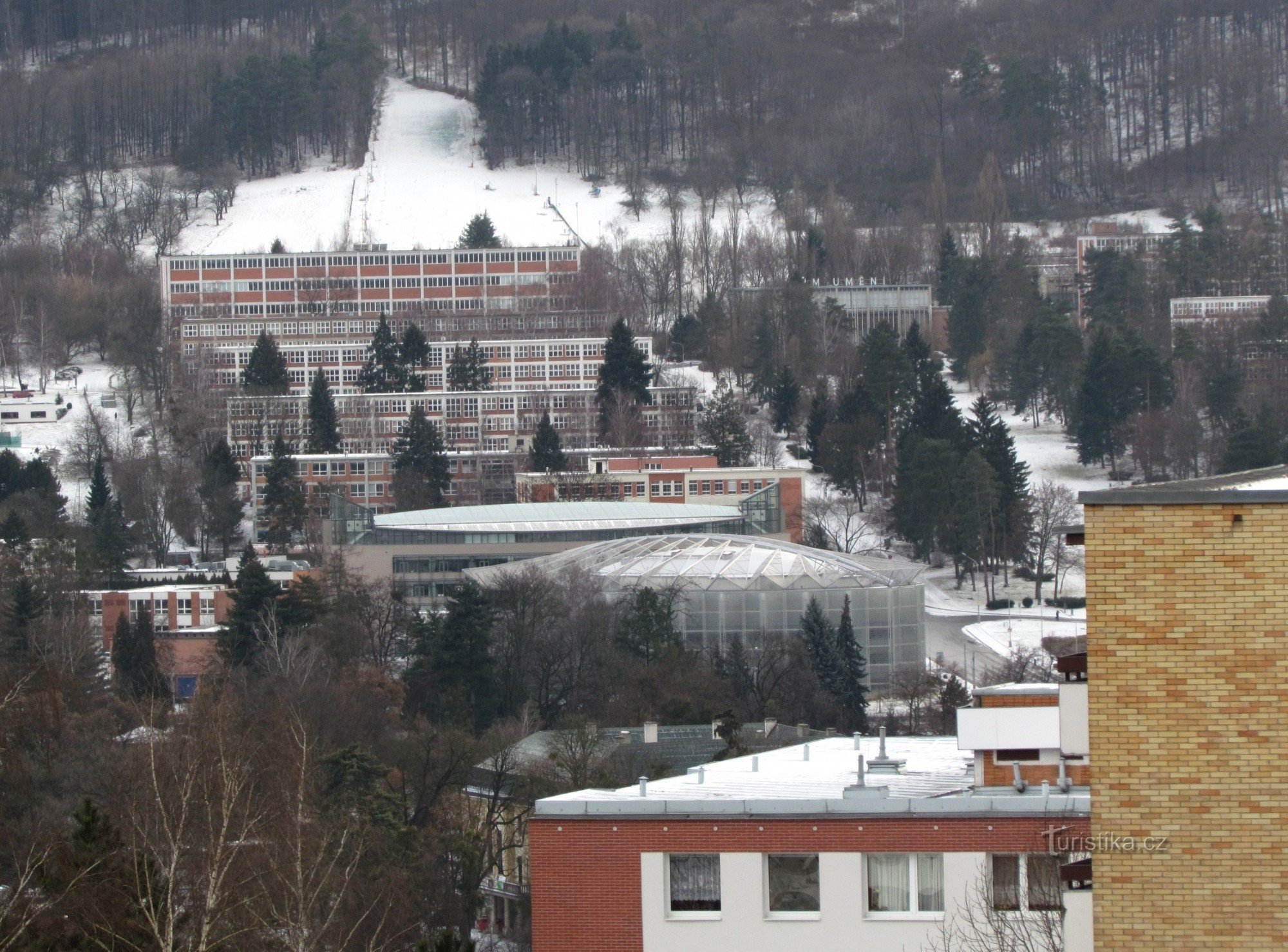 Skidbacke i Zlín