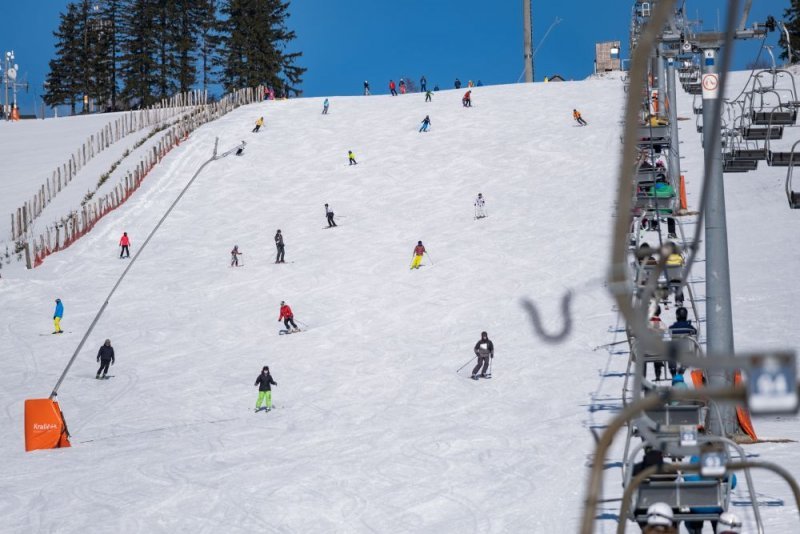 Skiing Stříbrnice