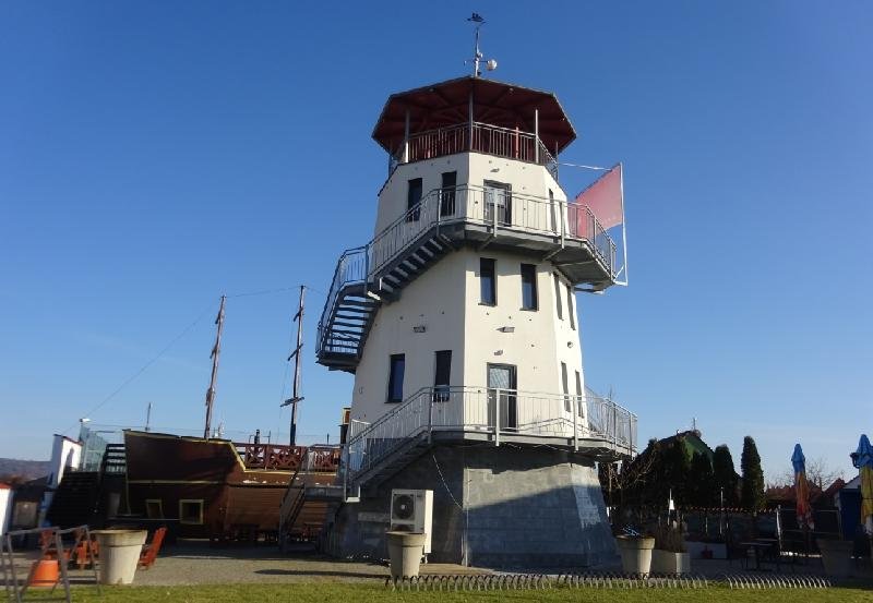 Maják v Přístavu Hlušovice